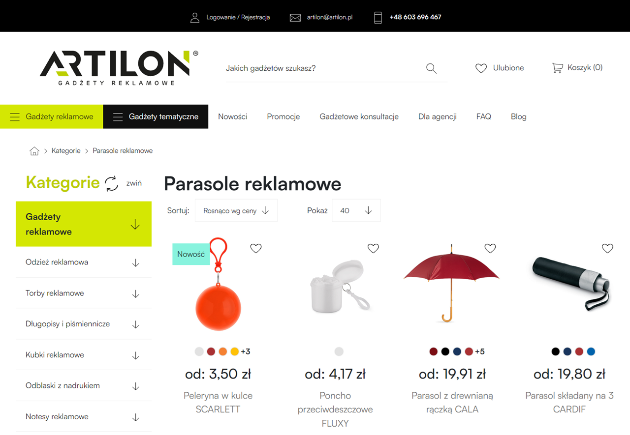 Parasole jako prezent dla klientów VIP - elegancja, która promuje markę