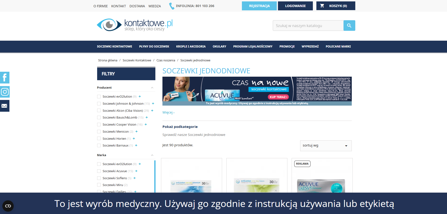 Dlaczego warto nosić soczewki jednodniowe?