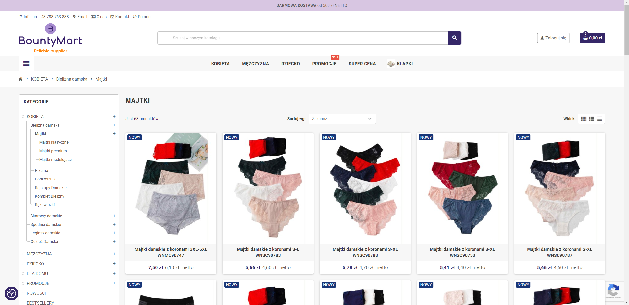 Jak wybrać sprawdzoną hurtownię z bielizną?