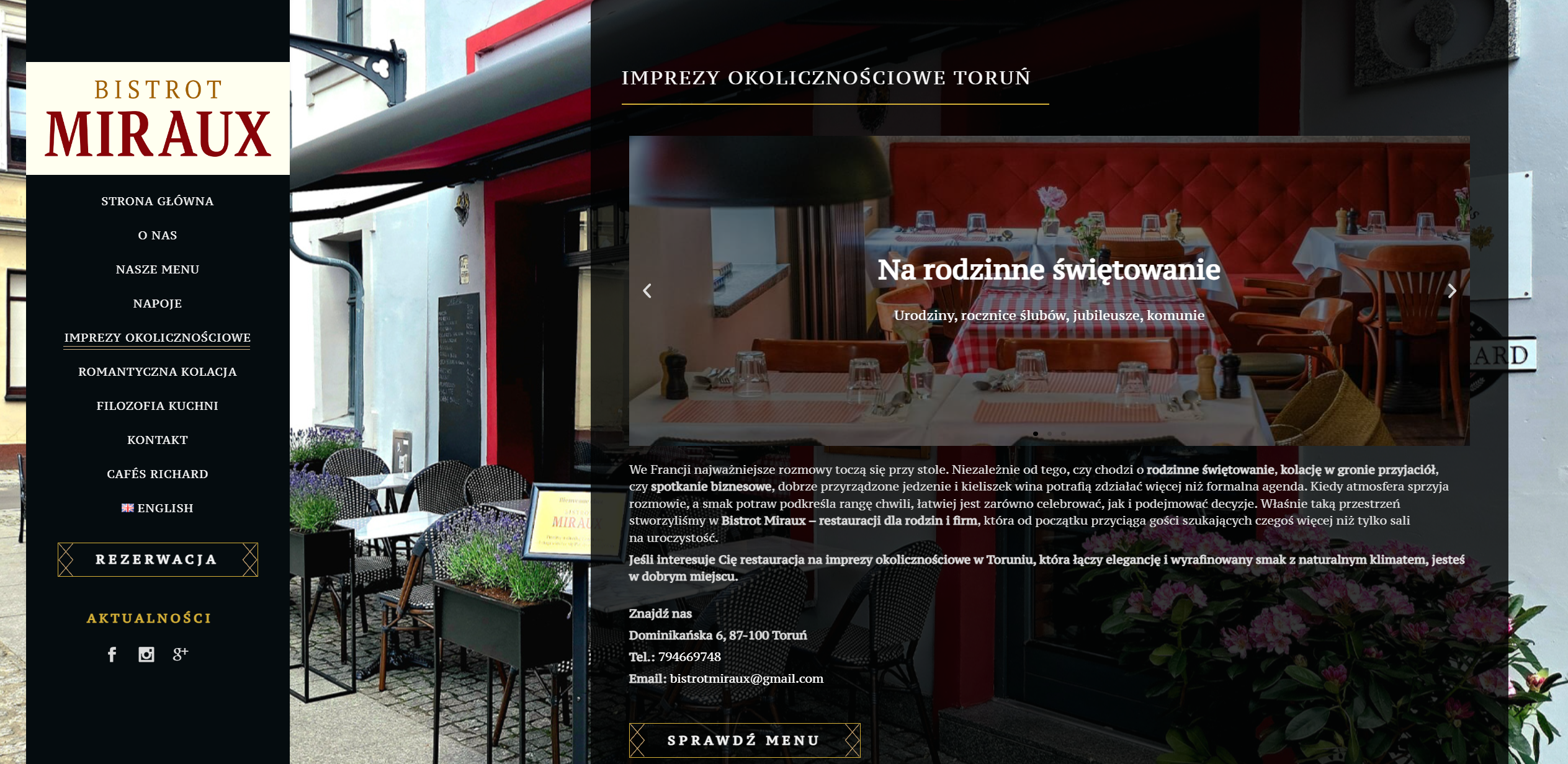 Terminy, rezerwacje i sezonowość - kiedy najlepiej planować przyjęcie w Toruniu?